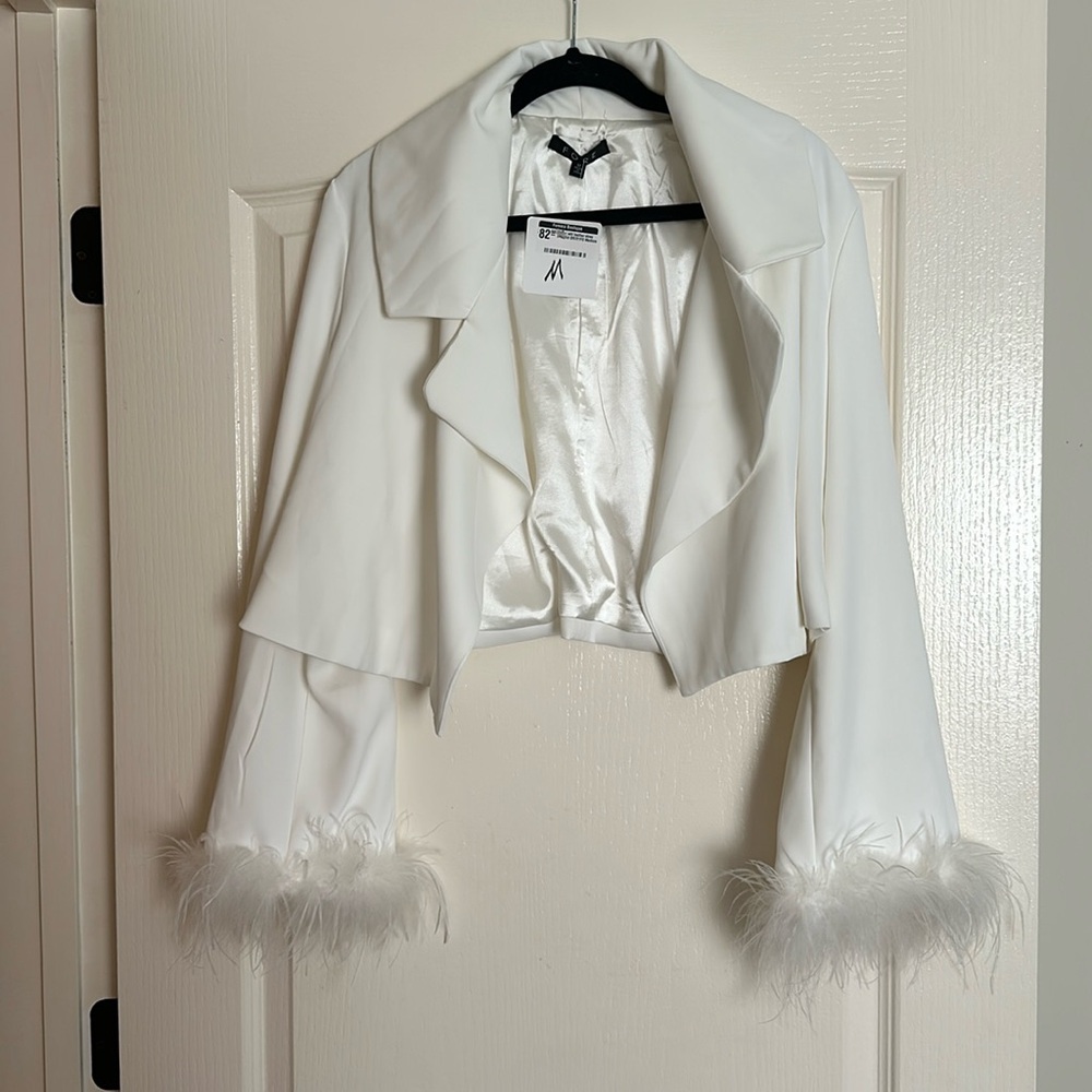FORE cropped blazer